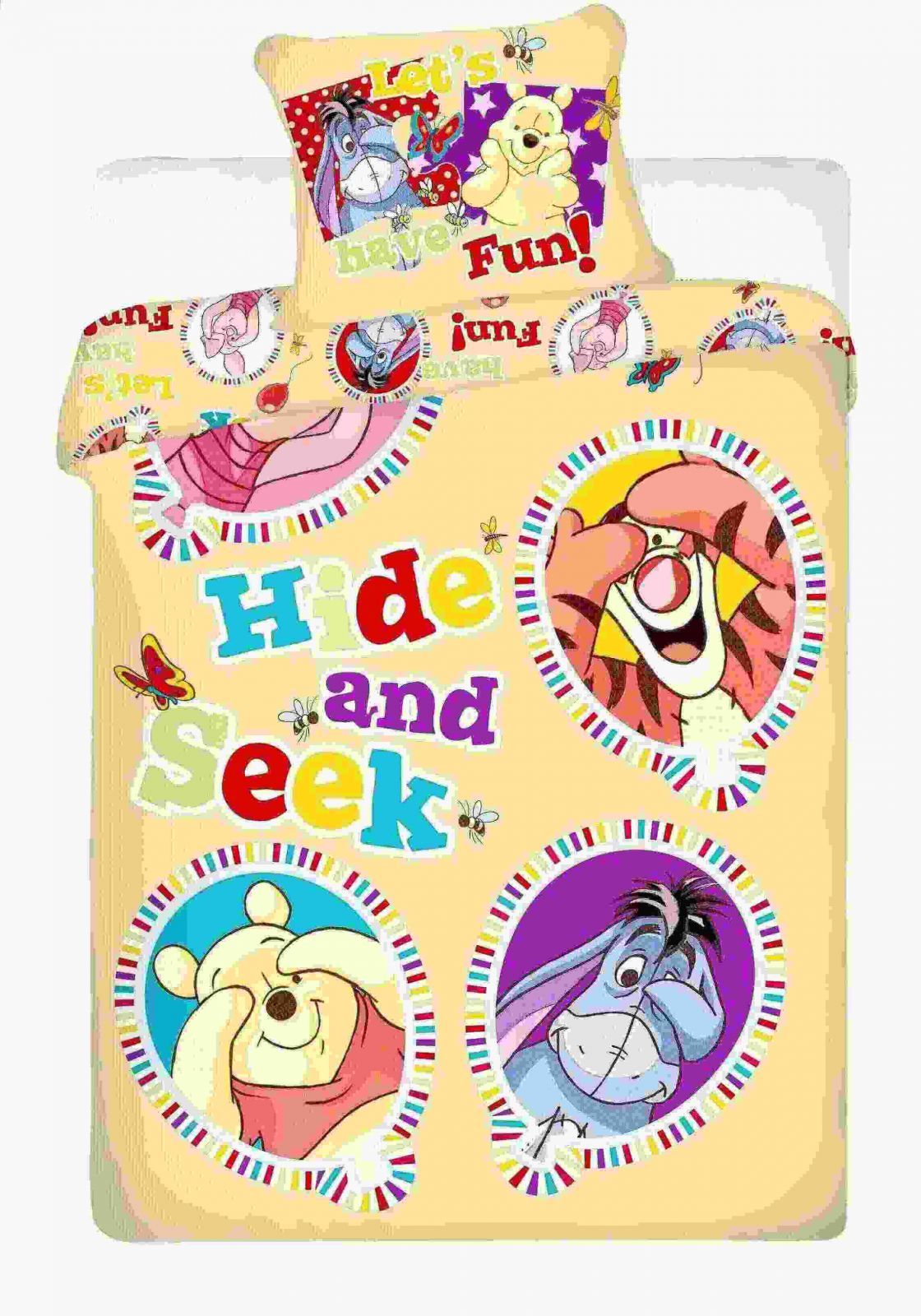 Dětské povlečení Medvídek Pú balloon-Disney Jerry Fabrics