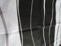 Kvalitní bavlněné povlečení béžovo-černé barvy Vlny černé Smolka