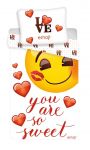 Povlečení Emoji "You are so sweet" Jerry Fabrics
