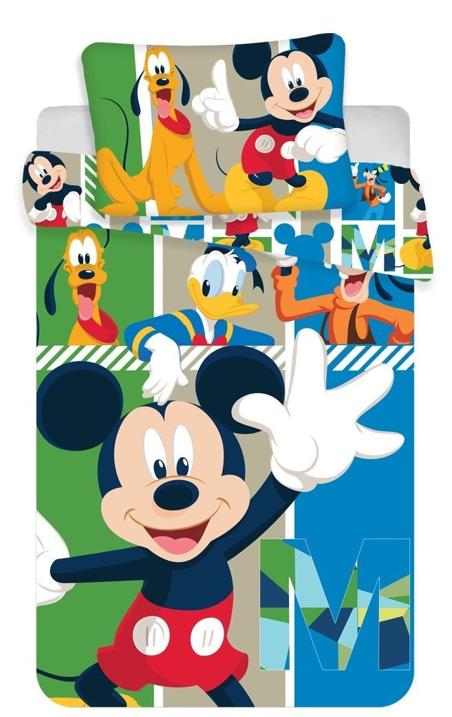 Disney povlečení do postýlky Mickey baby Jerry Fabrics